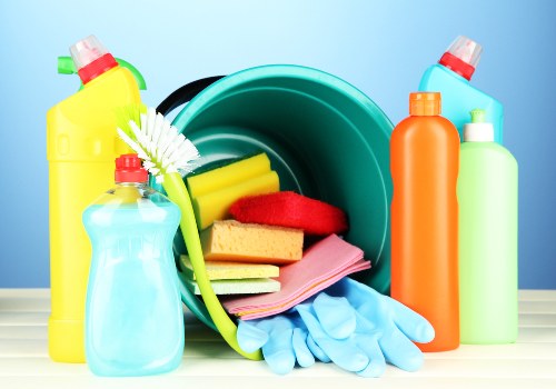 Professional carpet cleaning service with safety procedures in place